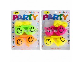 4PCS SMILE WHISTLE(CY)